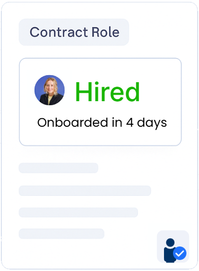 Fast contract IT hire onboarded in 4 days with contract IT staffing in Canada