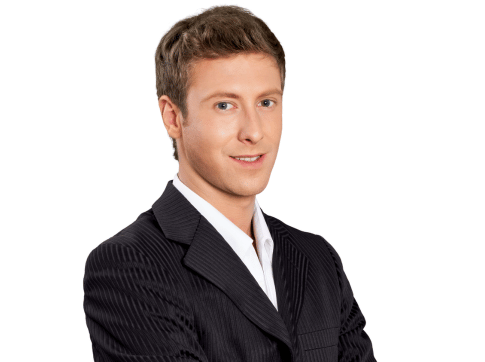Business professional representing a program manager for fintech and financial services — compliance, delivery, and risk coordination