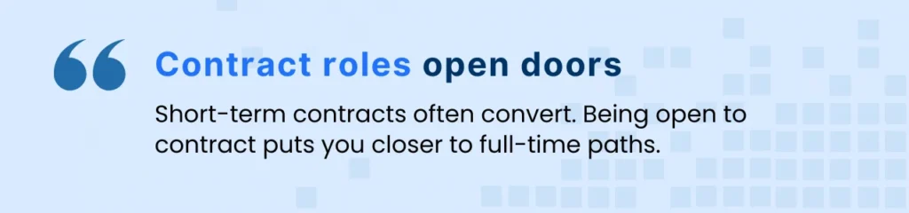Short-term contract roles often convert to permanent IT jobs in Ontario.