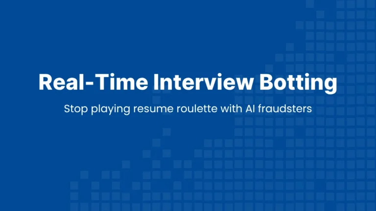 Technical recruiter using forensic AI detection tools to identify real-time interview botting and deepfake artifacts during a candidate vetting session.