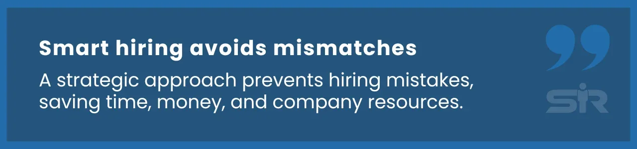 The importance of a strategic IT staffing solutions to prevent mismatches, reduce costs, and optimize team efficiency.
