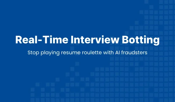 Technical recruiter using forensic AI detection tools to identify real-time interview botting and deepfake artifacts during a candidate vetting session.